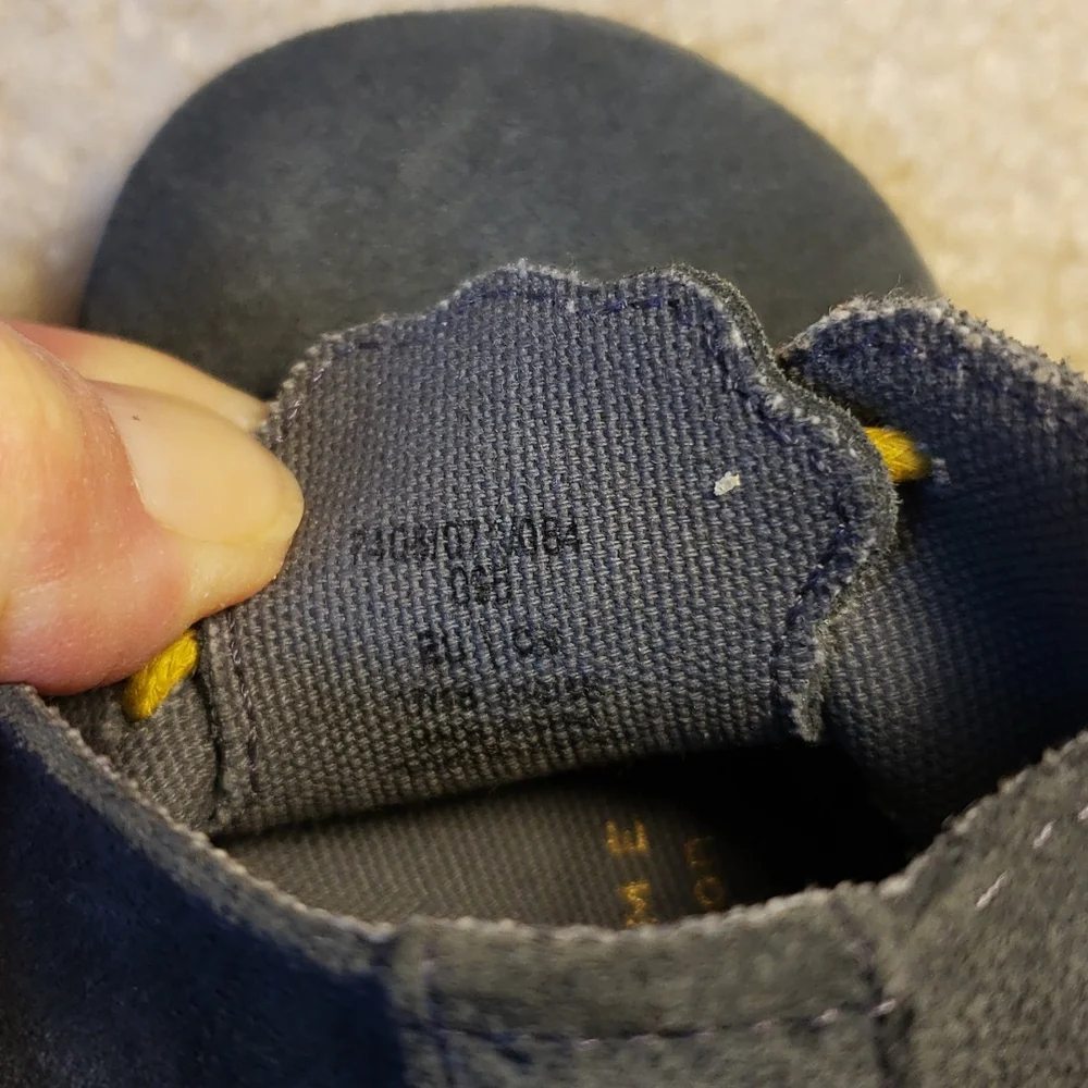 Zara Mini Suede Infant Booties Sz 1-2